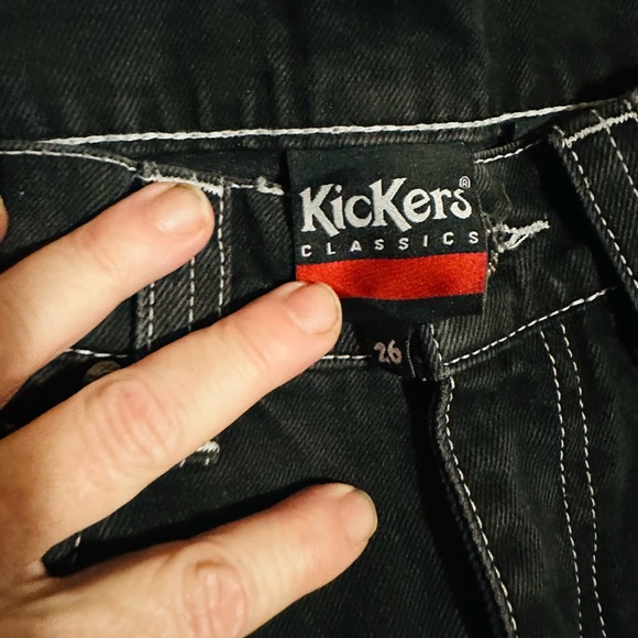 Kicker’s classics Jeans. Black. High rise. Mom jeans.  Sz 26 NWOT - Picture 2 of 4
